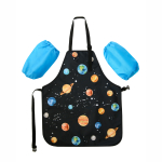 Фартук фастекс 54х45 Галактика (черный)