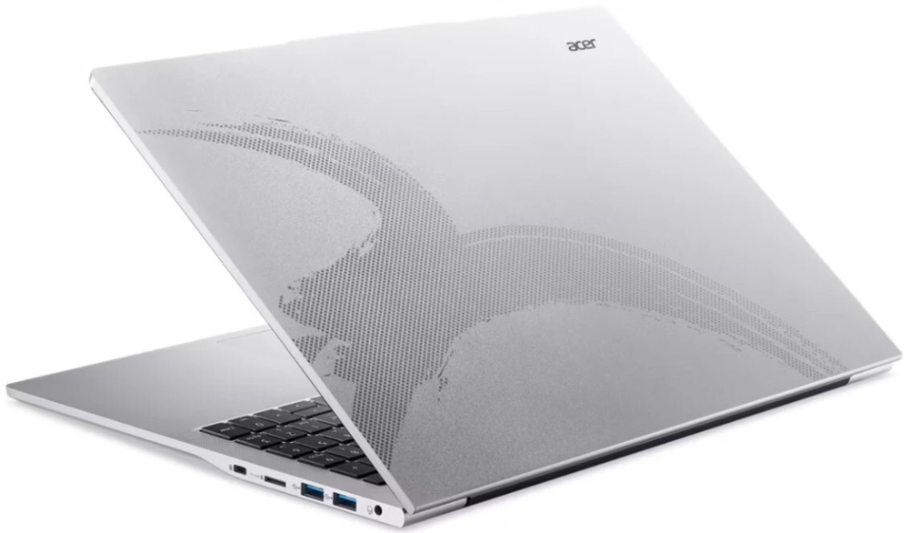 Ноутбук  Acer Aspire Lite AL16-52P-31UT 16 ", Core i3, 8 Гб RAM, 256 Гб SSD, UHD Graphics, Серебристый