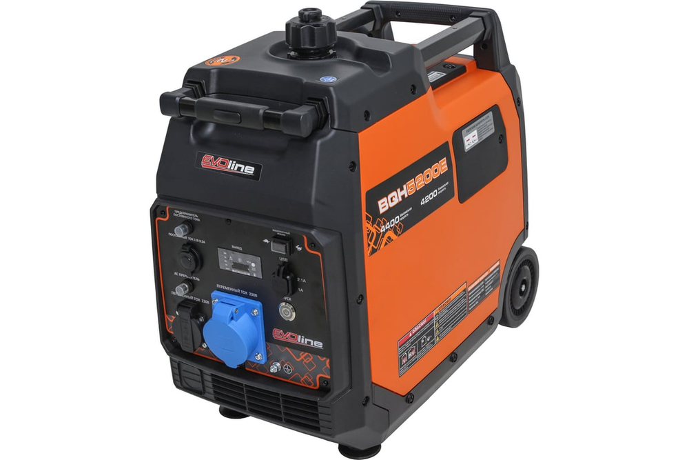 Инверторный генератор EVOline BQH 5200 E (Zongshen) 1T90DF052EVO