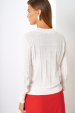 22339 Джемпер женский (молочный)