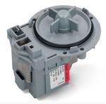 Мотор сливного насоса для стиральной машины Candy без улитки, клеммы вперед раздельно