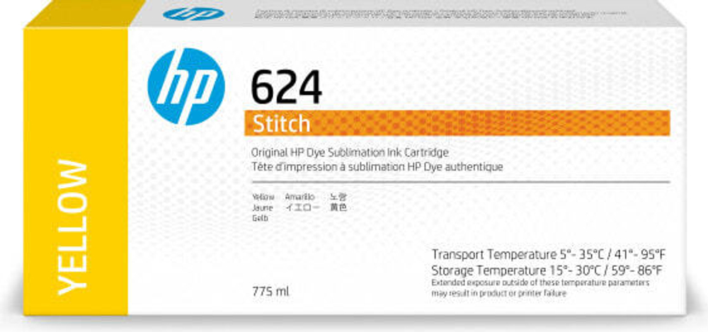 HP 624 Подлинный Желтый 1 шт 2LL56A