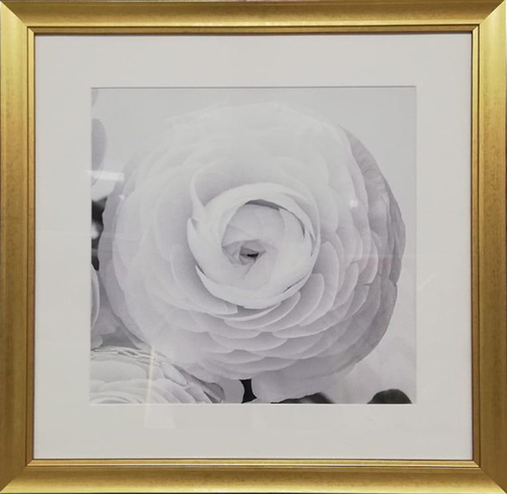 Постер 50х50 Garda Decor Цветочное кружево 89VOR-FLOWER1