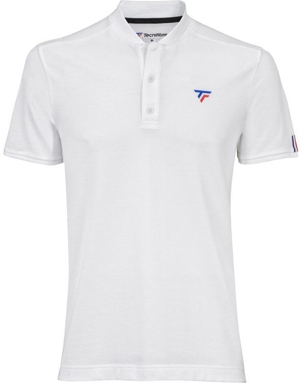Мужское теннисное поло Tecnifibre Polo Pique - white