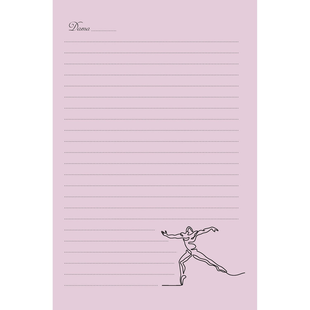 Скетчбук ежедневник Контэнт-Канц, формат А5, 64 листа, 140х210 мм, 7БЦ, серия "Мечты о балете", матовая ламинация, ляссе