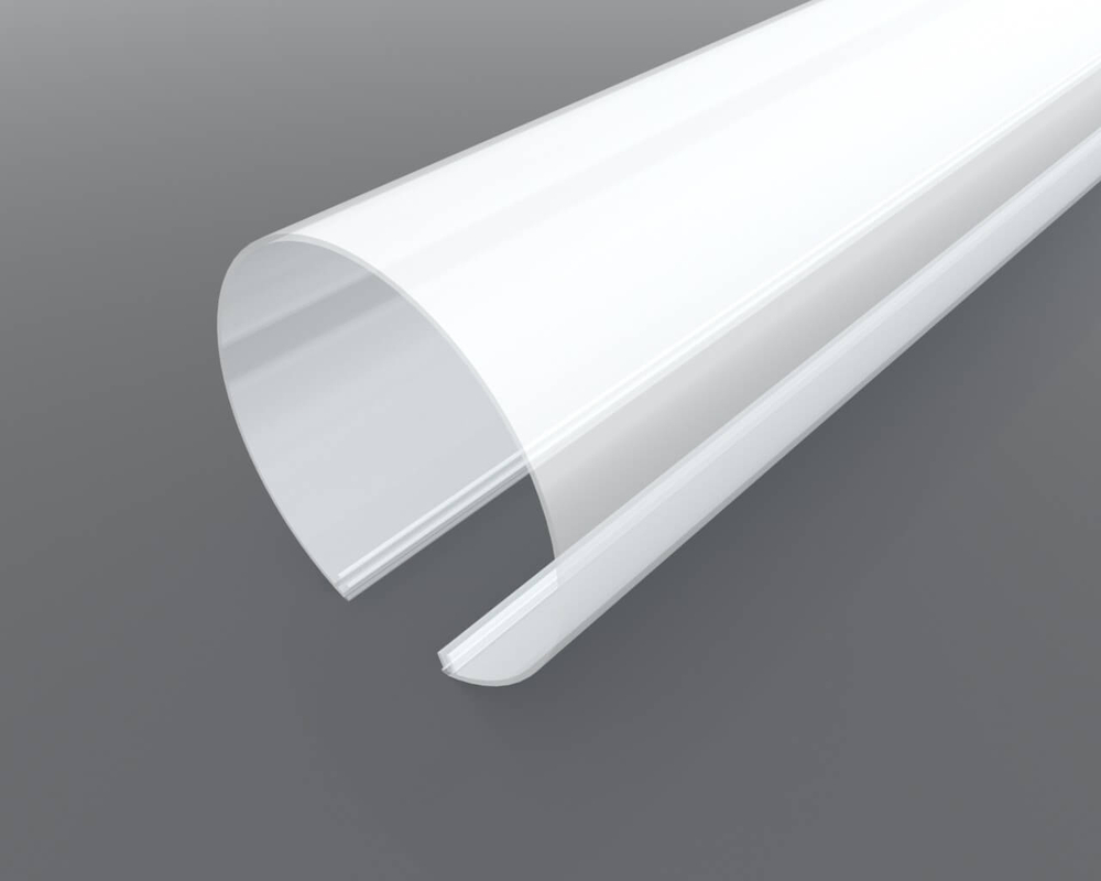 Рассеиватель трубчатый матовый поликарбонат LC-LRM-M90-2