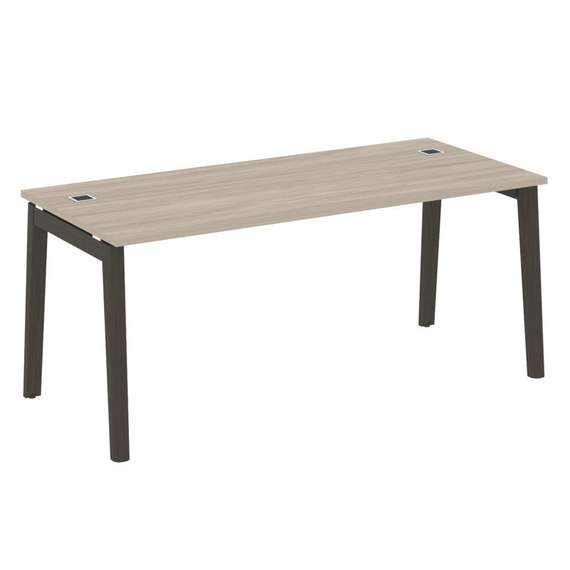 Onix Wood Direct Стол руководителя OW.SRR-5.8 Дуб Аттик/Дуб Темный/Металл Антрацит 1780*800*750