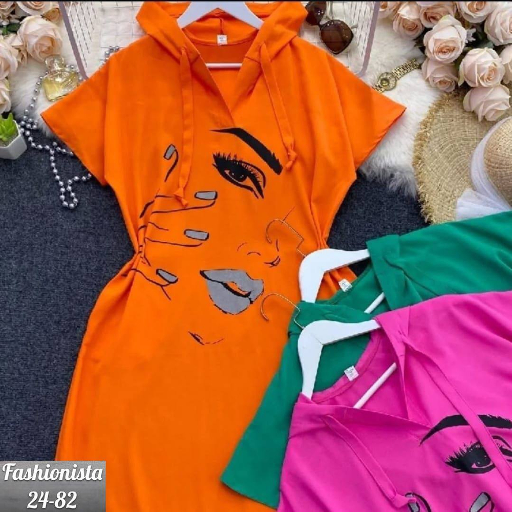 Домашнее платье-туника