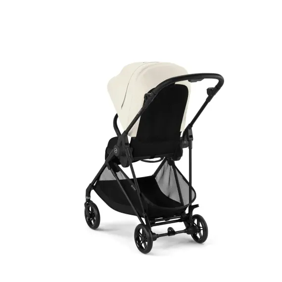 Прогулочная коляска Cybex Melio Carbon Canvas White