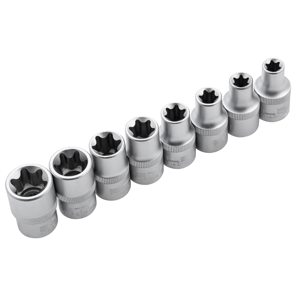 Набор инструментов, 1/4", 1/2", Cr-V, S2, усиленный кейс, 119 предметов Stels