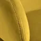 Стул Lime, горчичный микровелюр с золотыми ножками