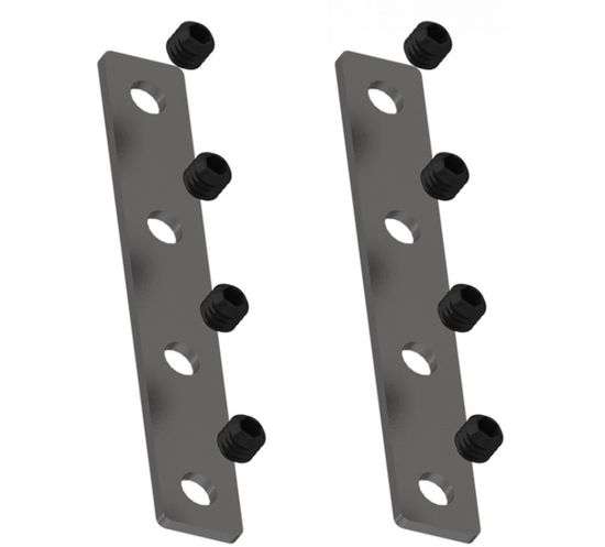 ST001.169.00.1 Прямой соединитель комплект (4 соединителя+16 винтов) комплект ST-Luce Серебристый SKYLINE 220