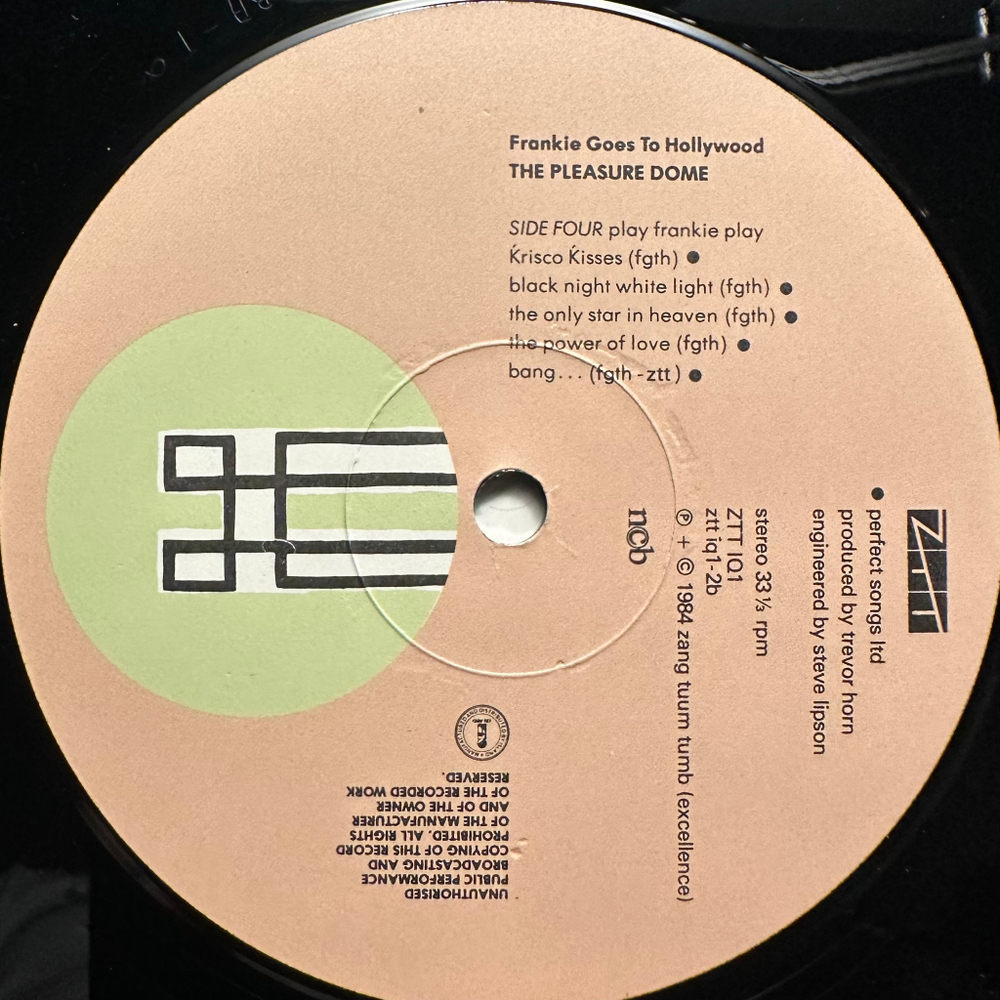 Frankie Goes To Hollywood ‎– Welcome To The Pleasuredome 2LP (Скандинавия 1984г.)