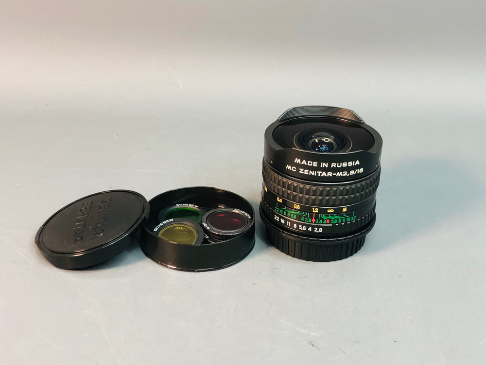Зенитар-С МС 2,8/16 Fish-eye Canon EF