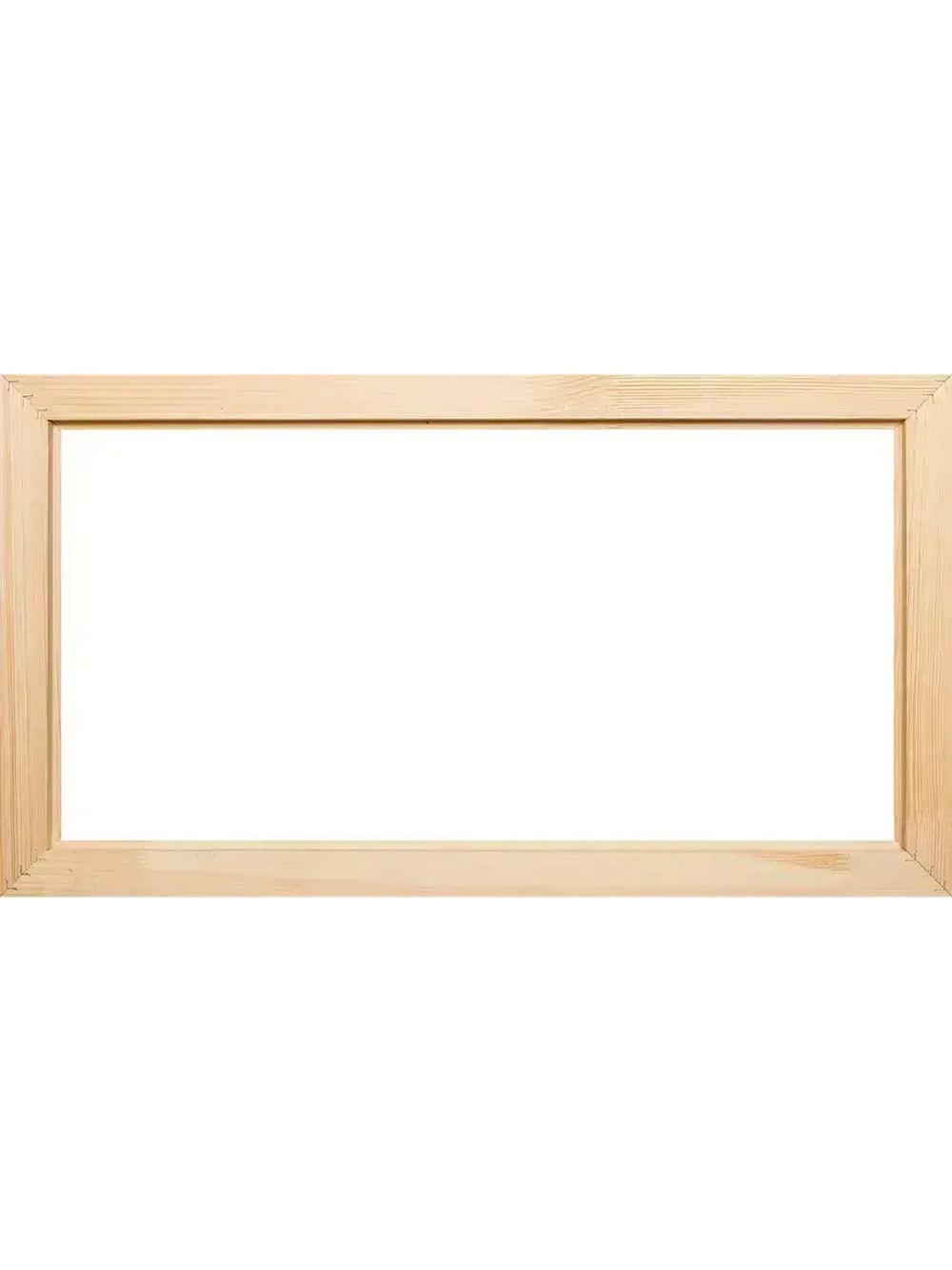 Деревянная рама 30x60 для картин на подрамнике сеч. 40x18