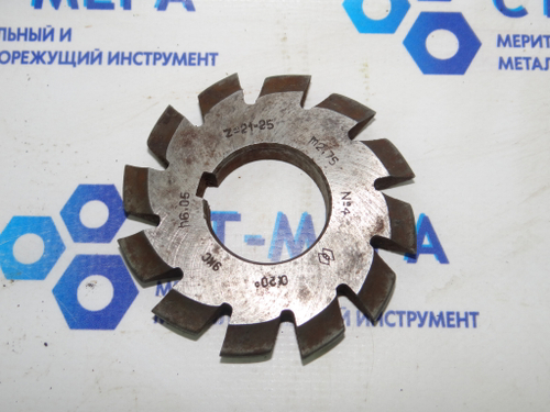 Фреза модульная М2.75 №4 (9ХС) z=12