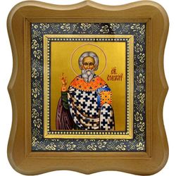 Сократ Анкирский, пресвитер, священномученик. Икона на холсте.