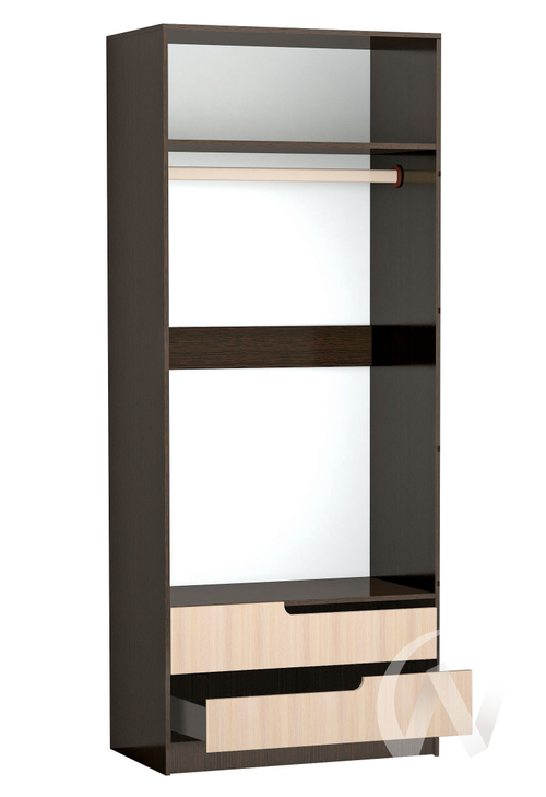 Шкаф 2х ств Спальня Гавана (венге/дуб молочный)