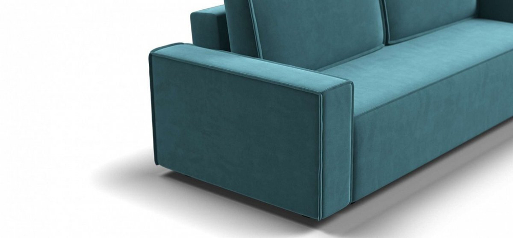 Диван Норд Велюр Монолит зеленый