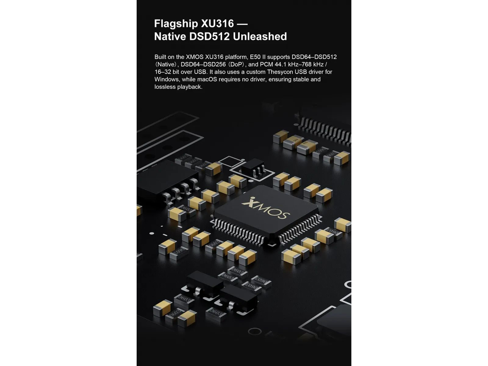 Цифро-аналоговый преобразователь Topping E50 II Black