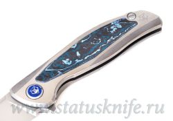 Нож Широгоров Флиппер F95NL 3M M390 CF ARCTIC STORM MRBSфотография - 5