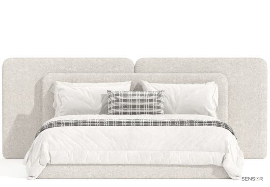 Кровать Амбрера c широким изголовьем
