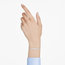 IMBER:BRACELET ROUND CRY/RHS M