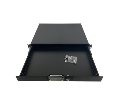 Рэковый ящик 1U, с замком, PL