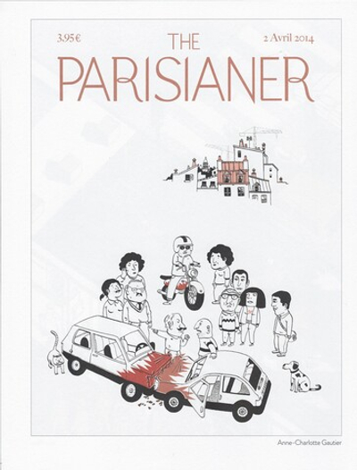 Постер журнала The Parisianer 02-04-2014, двойной