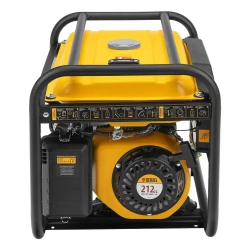 Генератор бензиновый DENZEL PS 33, 3.3 кВт и 212 см3 объем двигателя, 230 В и 15 л объем топливного бака, ручной стартер и блок AVR, 2 розетки 16 А и выход постоянного тока 12 В/USB 5В 946834