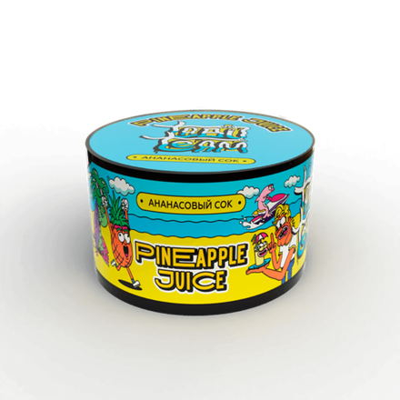Бестабачная смесь для кальяна Tabu Team - Pineapple Juice (Ананасовый Сок) 50 гр.