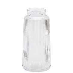Прозрачная стеклянная ваза Claudia 25 см