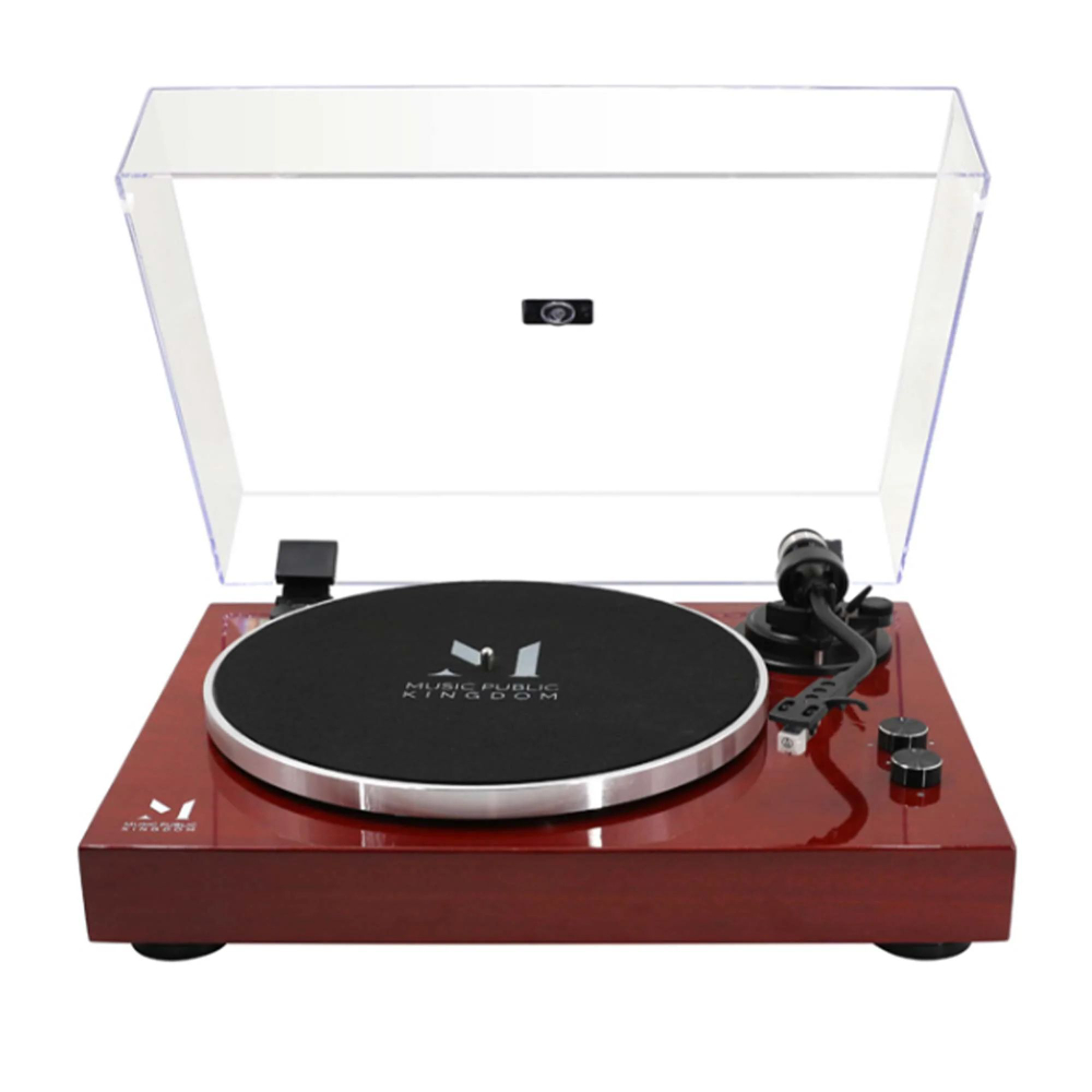 Виниловый проигрыватель Music Public Kingdom TT53AT Red Wood