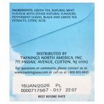 Twinings, холодный холодный чай, зеленый чай с мятой, несладкий, 20 порционных чайных пакетиков, 40 г (1,41 унции)