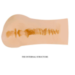 Телесный мастурбатор Modesty (Цвет: телесный)