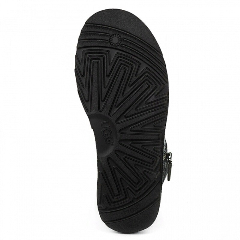Угги UGG & Jimmy Choo Granular Skin Black