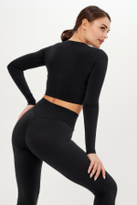 Легинсы с высокой талией