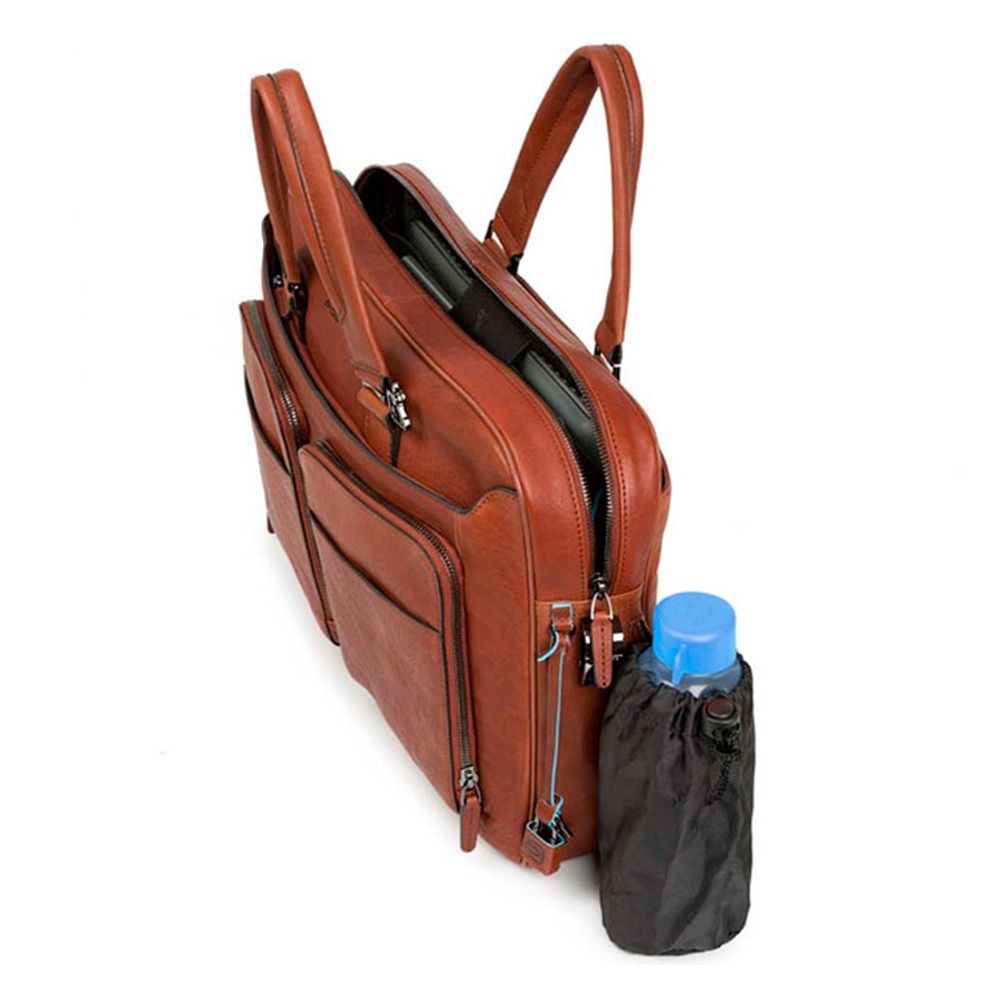 Сумка мужская Piquadro Black Square из светло-коричневой кожи (CA2849B3/CU) 3