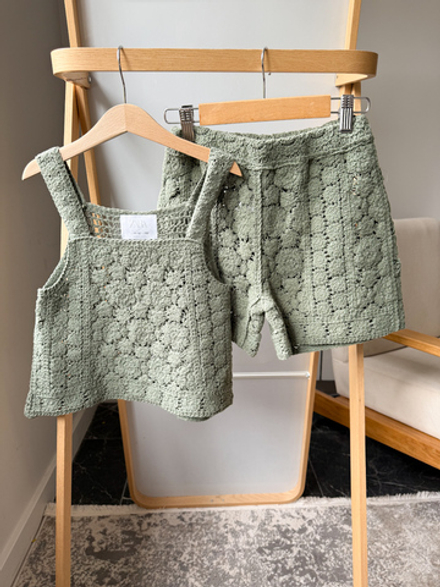 Вязаный костюм Zara, 140