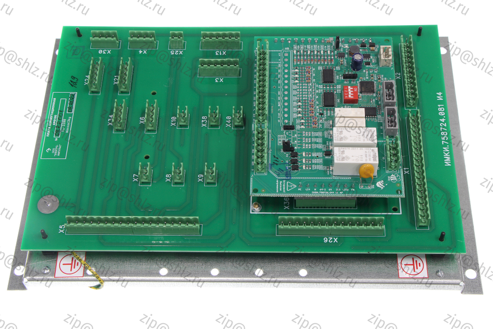 Плата коммутационная КР6100 (для ШК6000 не проходная кабина)