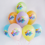 Шар с рисунком 8 Марта Тюльпаны