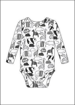 Боди д/новорожд. Б-26/3 р.68 "Лодочка-3" белый (Ивашка)