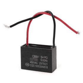 Конденсатор CBB61 8mF 450V  (45x26x45mm)