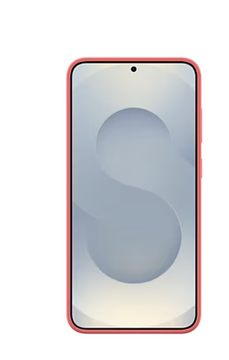 Силиконовый чехол для Galaxy S25+ , красный