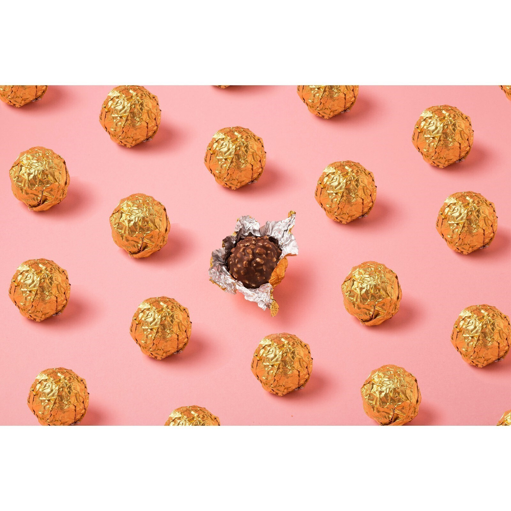 Фольга для конфет 10*10см 100шт., золотая