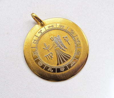 Брелок для ключей "Дева". Златоуст