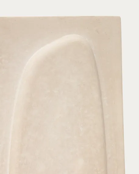 Mirta Набор из 2 картин из папье-маше бежевого цвета 29 х 39 см