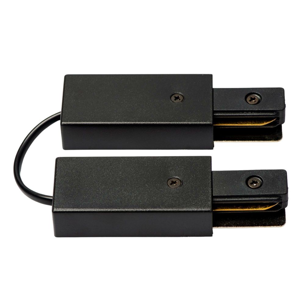 UBX-Q122 G25 BLACK 1 POLYBAG Соединитель для 2-х шинопроводов типа G, гибкий. Однофазный. Черный. ТМ Volpe