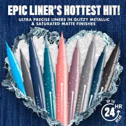 NYX Professional Makeup Epic Ink Glitz - Металлический карандаш для глаз оттенок Bootcut Bling, 1 ml