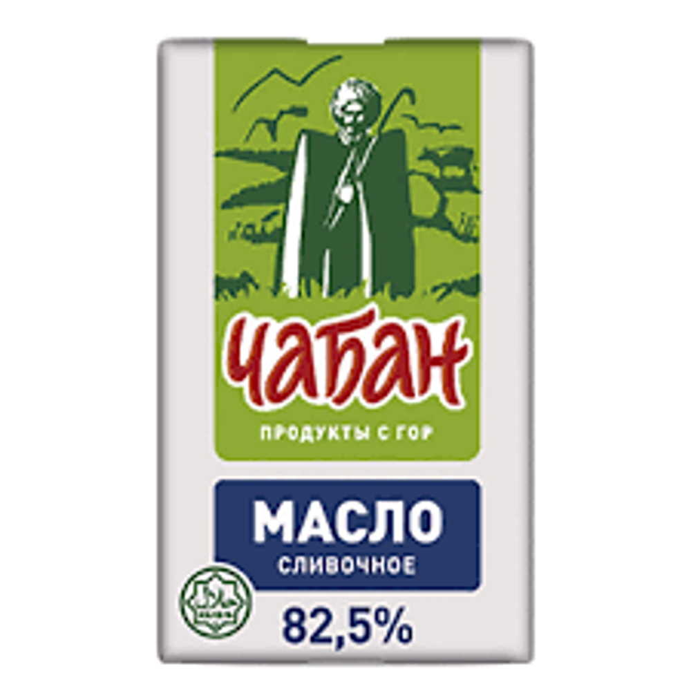 Масло "Чабан" сливочное 82,5% 330гр
